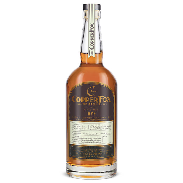 Copper Fox Rye Whiskey 90 PF 750ml_nestor liquor