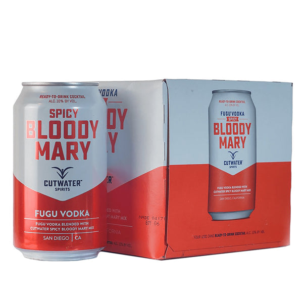 Cutwater Spicy Bloody Mary Cocktail 4 Pack-12oz_nestor liquor