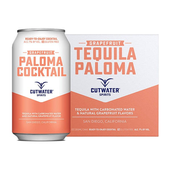 Cutwater Tequila Paloma Cocktail 4 Pack-12oz Can_nestor liquor