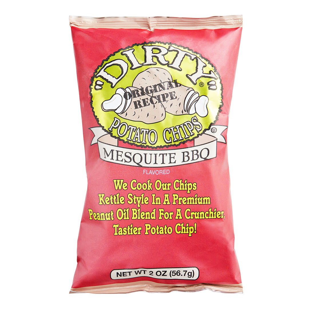 Dirty Mesquite BBQ Potato Chips 2 Oz Bag_nestor liquor