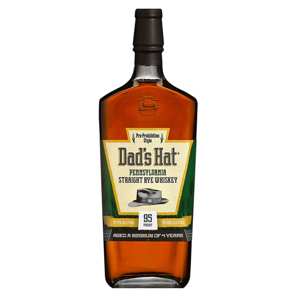 Dad's Hat Penn Straight Rye Whiskey 95 Proof 750ml_nestor liquor