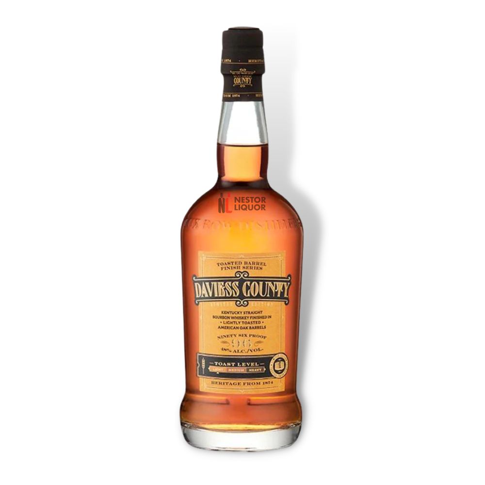Daviess County Lightly Toasted Bourbon 750ml_nestor liquor