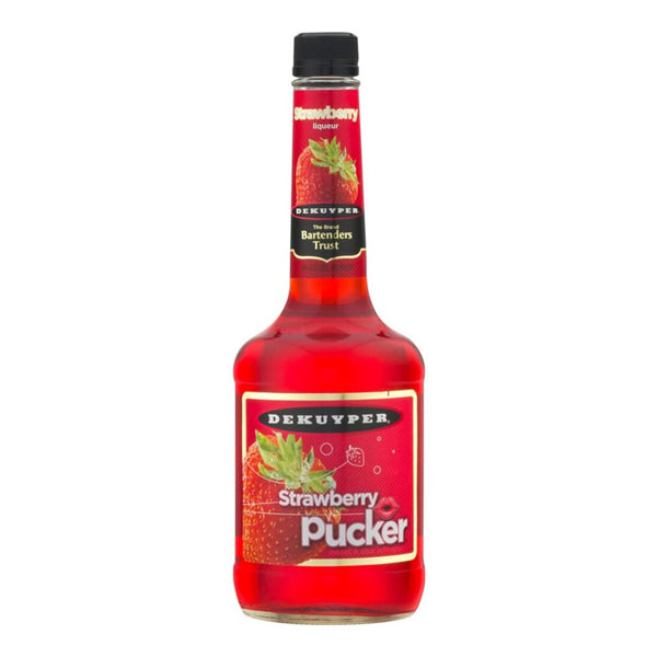 Dekuyper Pucker Strawberry Schnapp 750ml_nestor liquor