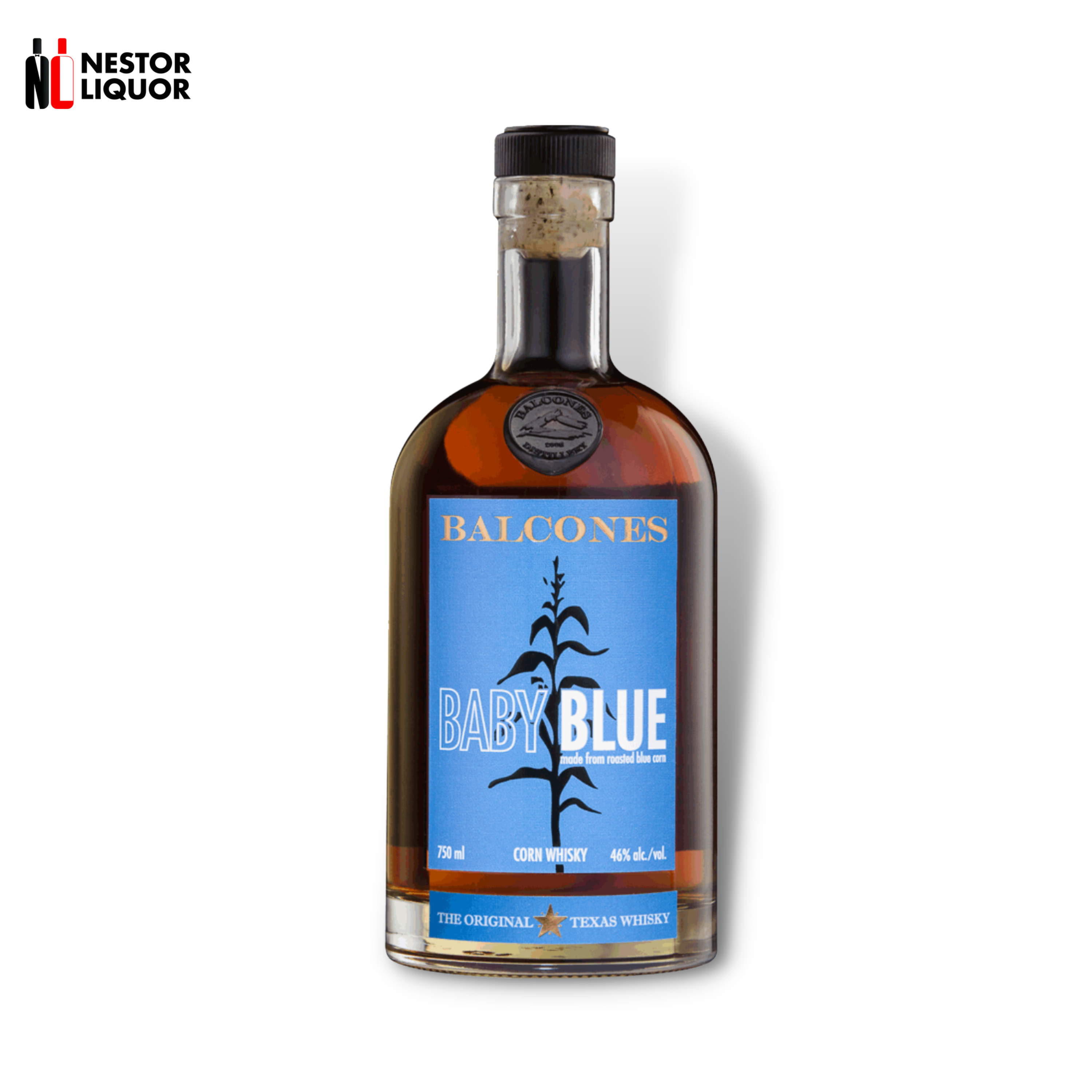 Balcones Baby Blue Whiskey 750ml_nestor liquor