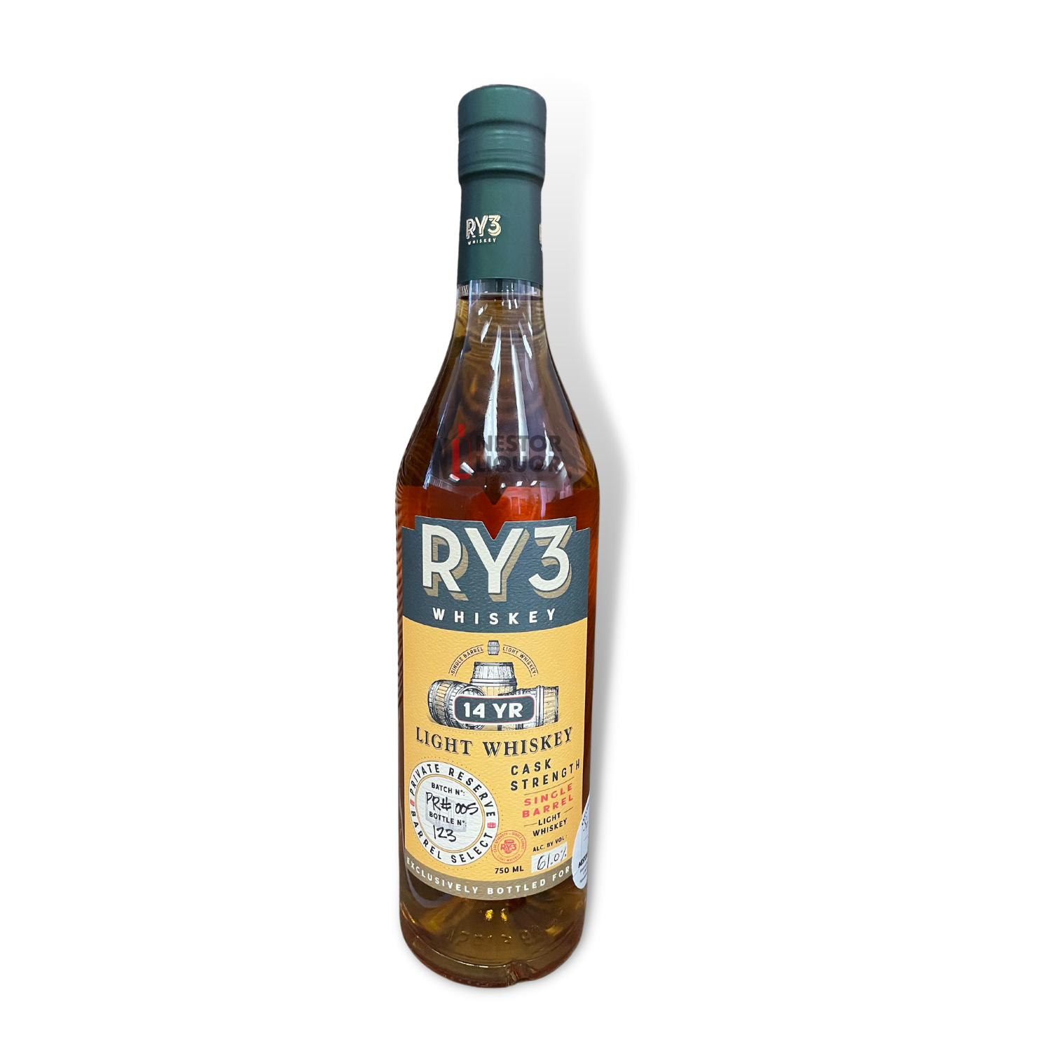 RY3 whidkey light whiskey - Nestor Liquor