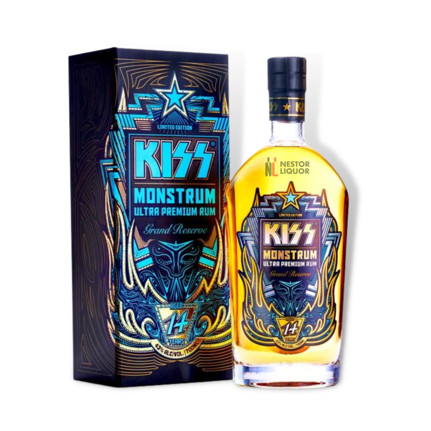 Kiss Monstrum Ultra Premium Rum 700ml - Nestor Liquor