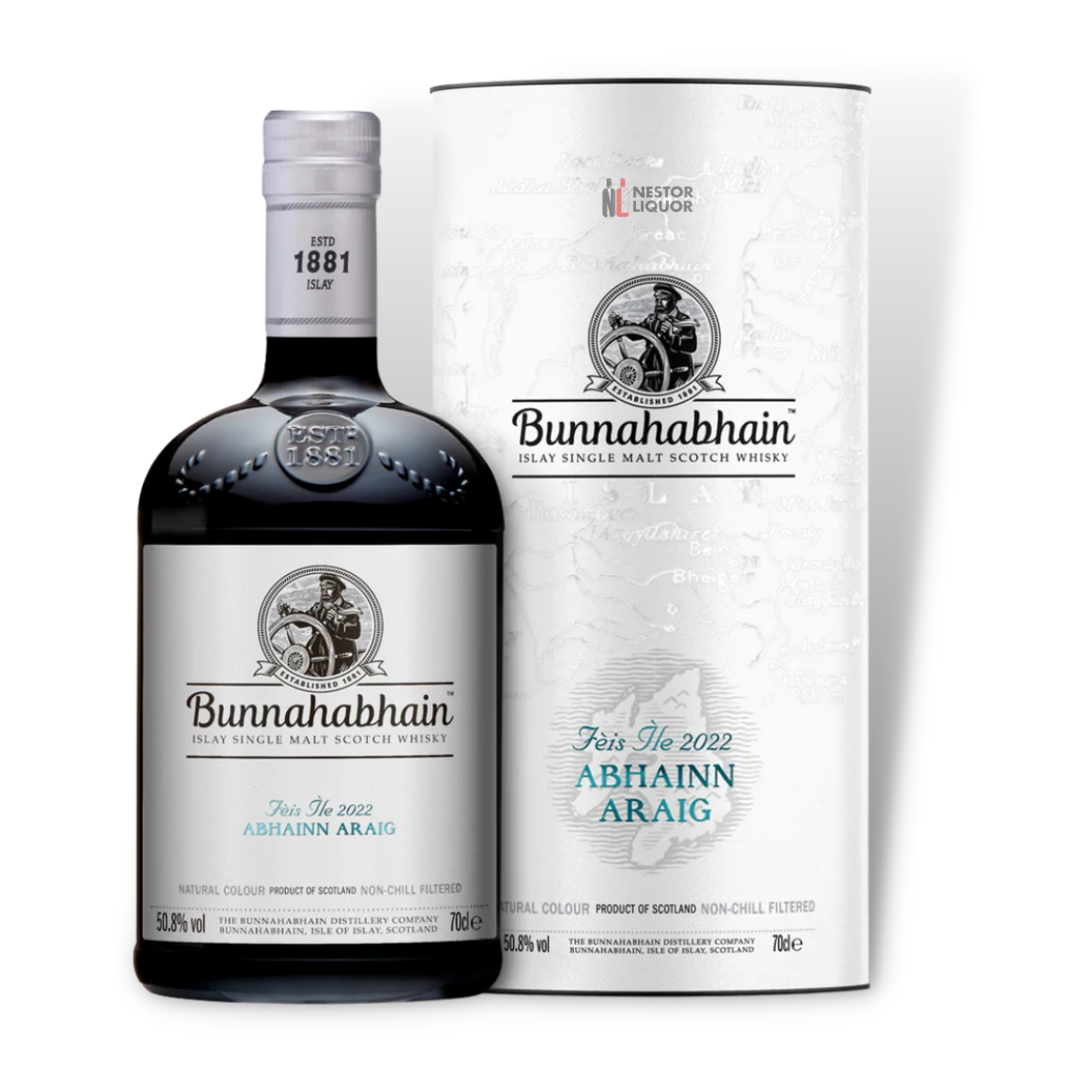 Bunnahabhain Single Malt Scotch Feis Ile 2022 Abhainn Araig 700ml_nestor liquor