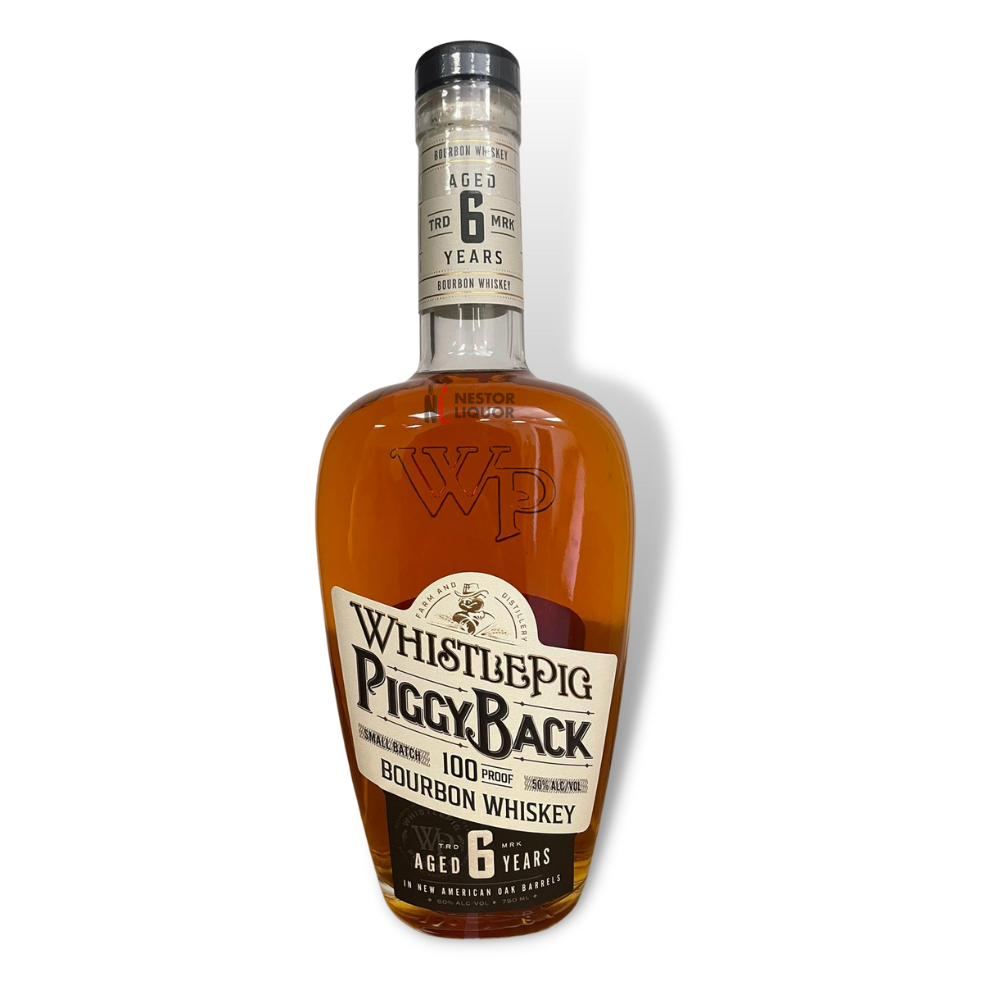 WhistlePig Piggyback 6 Year Old Bourbon 750ml_nestor liquor