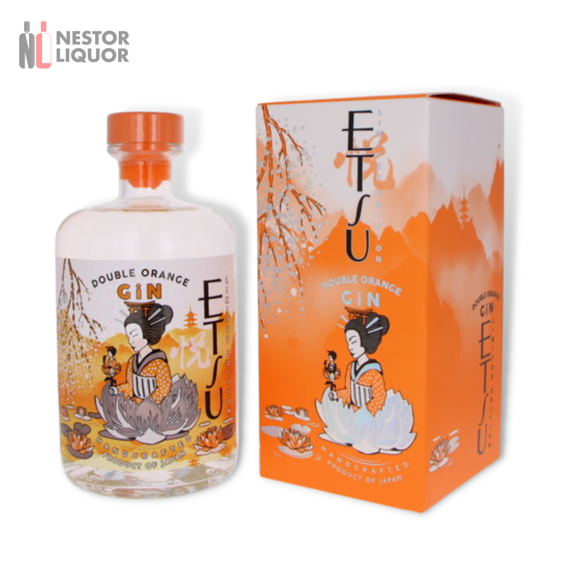 Etsu Double Orange Japanese Gin 700ml_nestor liquor