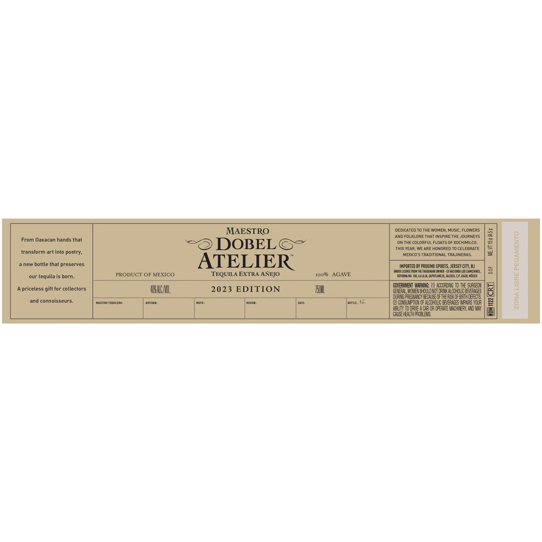 Dobel Maestro Atelier Extra Anejo 2023 Edition 750ml_nestor liquor