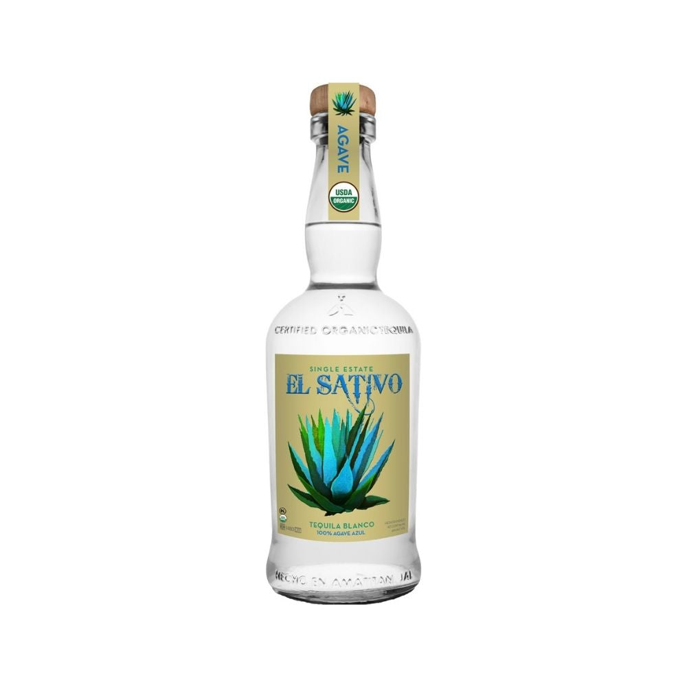 El Sativo Blanco Tequila Single Estate 750ml_nestor liquor