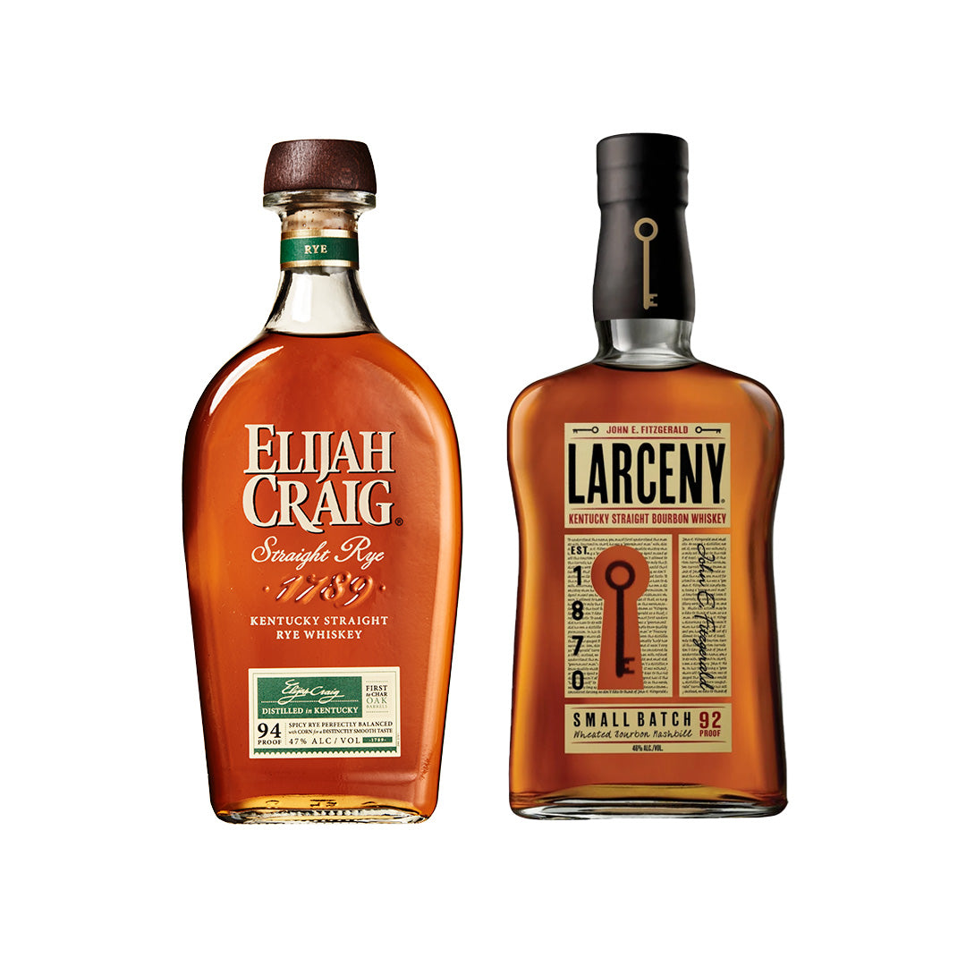 Elijah Craig Straight Rye and Larceny Small Batch Bourbon_nestor liquor