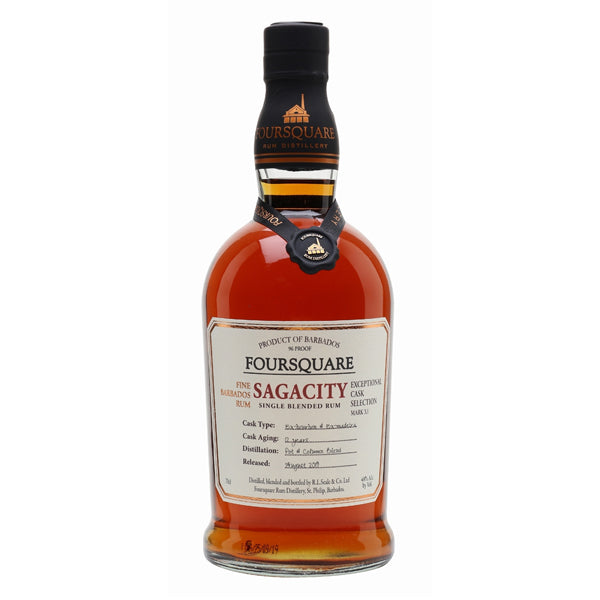 Foursquare 'Sagacity' Single Blended rum 750ml_nestor liquor