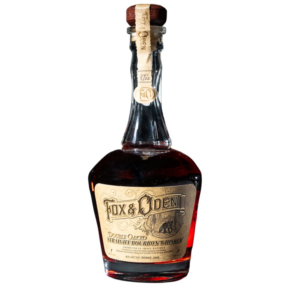 Fox & Oden Double Oaked Bourbon 750ml_Nestor Liquor