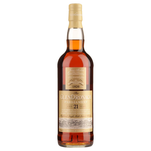 Glendronach Parliament 21 Year Highland Single Malt Scotch Whisky 750ml_nestor liquor