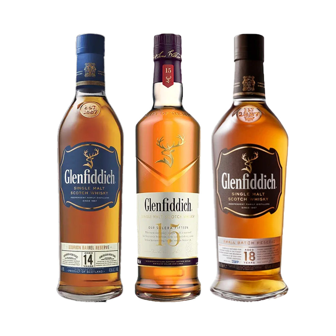 Glenfiddich 14 Year+ Glenfiddich 15 Year+ Glenfiddich 18 Year Special_nestor liquor