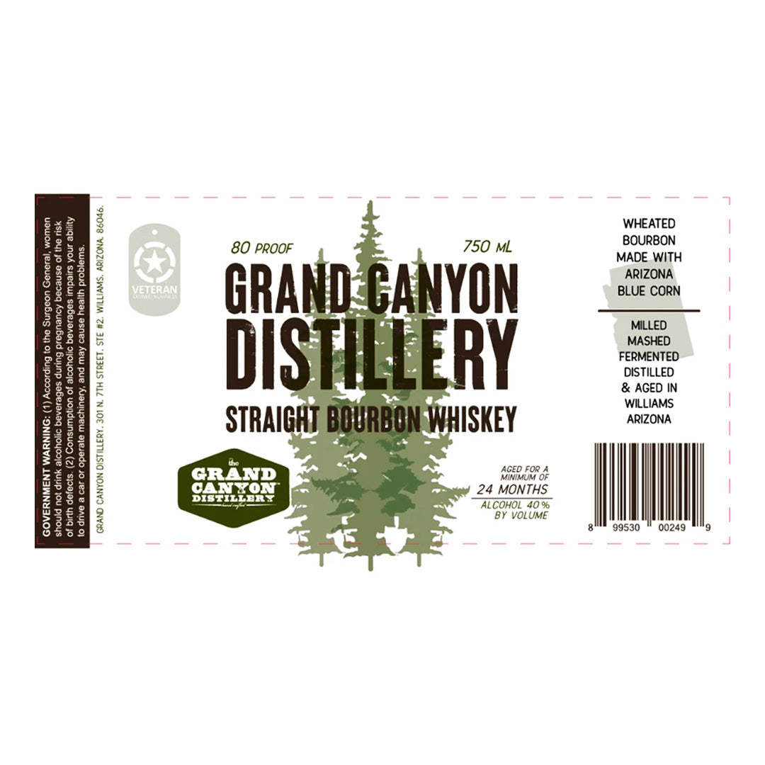 Grand Canyon Distillery Bourbon Whiskey 750ml_nestor liquor
