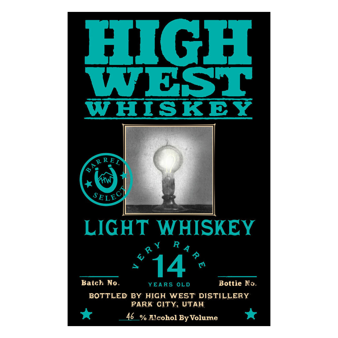High West 14 Years Old Light Whiskey 750ml_nestor liquor