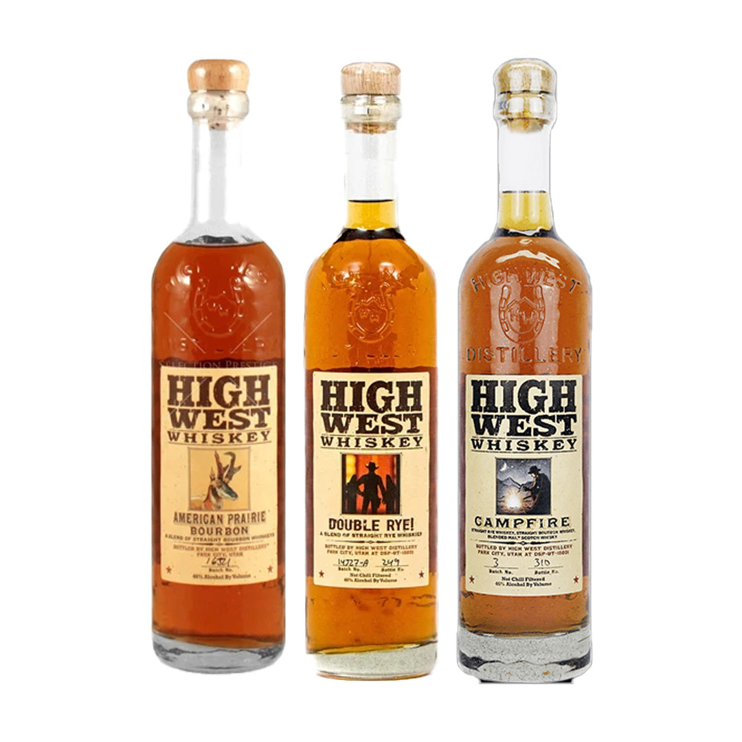High West American Prairie+ High West Double Rye+ High West Campfire Special_nestor liquor