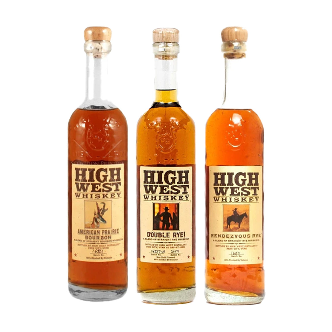 High West American Prairie+ High West Double Rye+ High west Rendezvous Special_nestor liquor