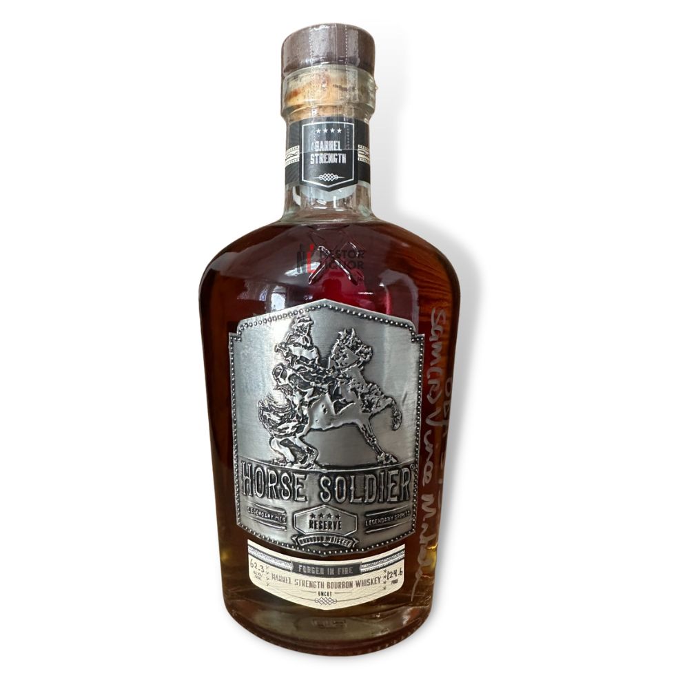 Horse Soldier Barrel Strength Bourbon Signed By Vince Makela 750ml_nestor liquor