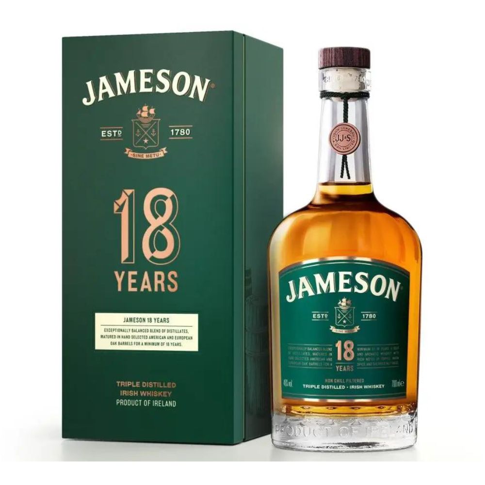 Jameson 18 Year Irish Whiskey 92PF - Nestor Liquor