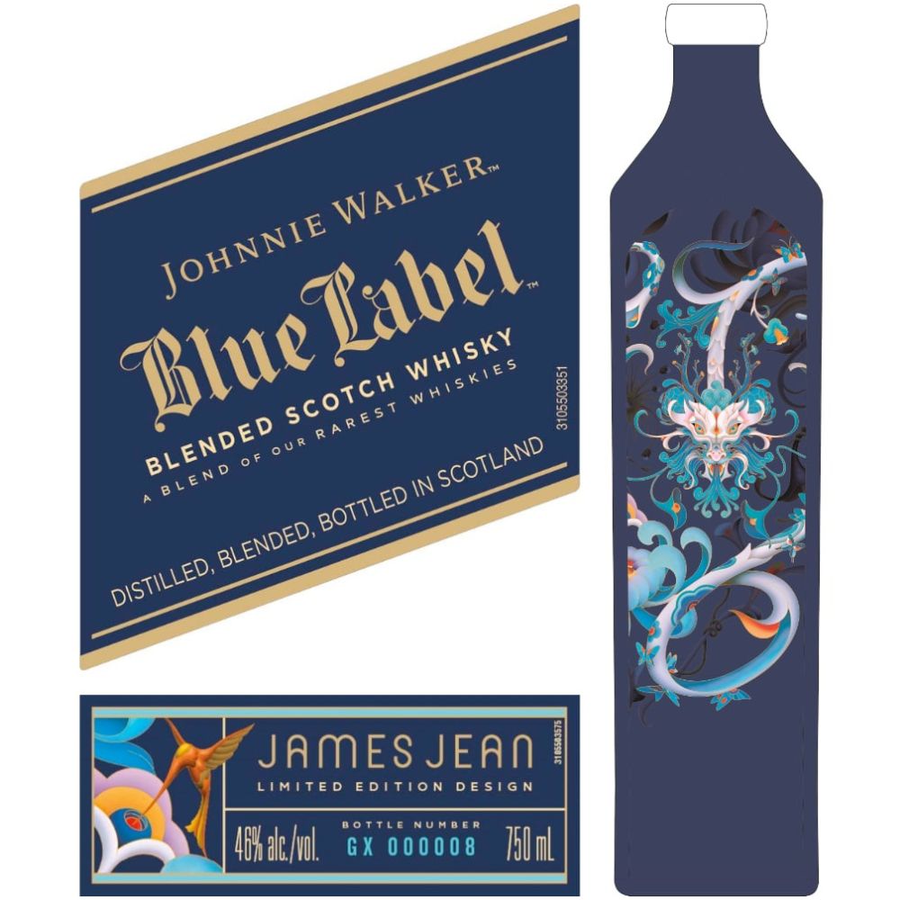 Johnnie Walker Blue Label James Jean Limited Edition Design_Nestor Liquor