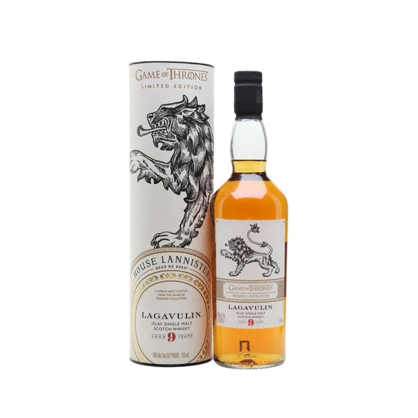 ウイスキー Lagavulin 9 Years Old House Lannister Lagavulin 9 Years Game Of Thrones 'House Lannister' Single Malt