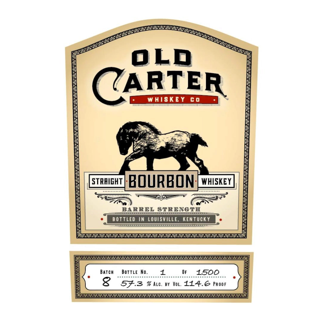 Old Carter Barrel Strength Batch 8 750ml_nestor liquor