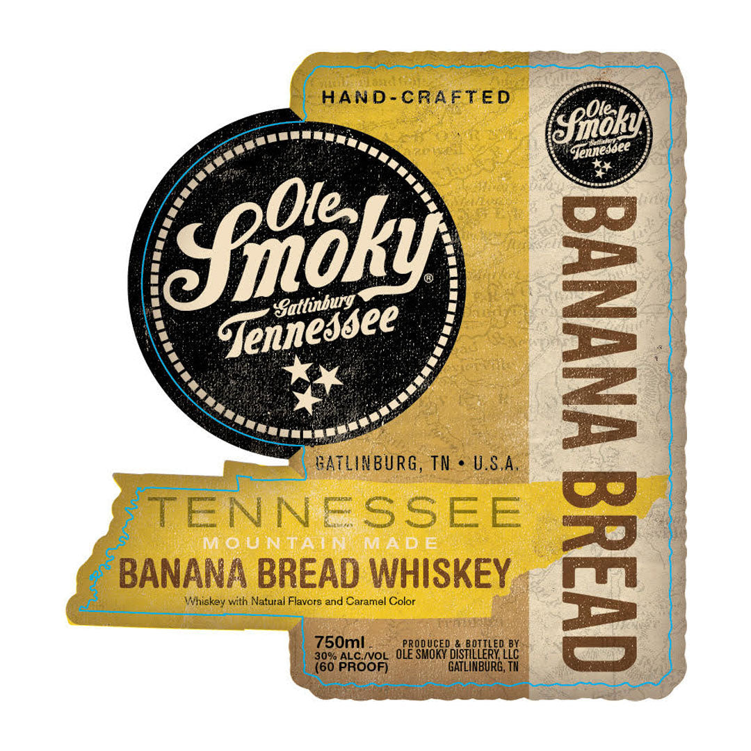 Ole Smoky Banana Bread Tennessee Whiskey 750ml_nestor liquor
