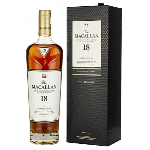 The Macallan 18 Year Old Sherry Oak 2019 750ml_nestor liquor