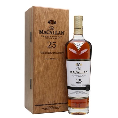 The Macallan 25 Year Old Sherry Oak Single Malt Scotch Whisky 750ml_nestor liquor