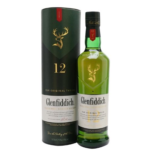Glenfiddich 12 yr old Speyside Single Malt Scotch Whisky 750ml_nestor liquor