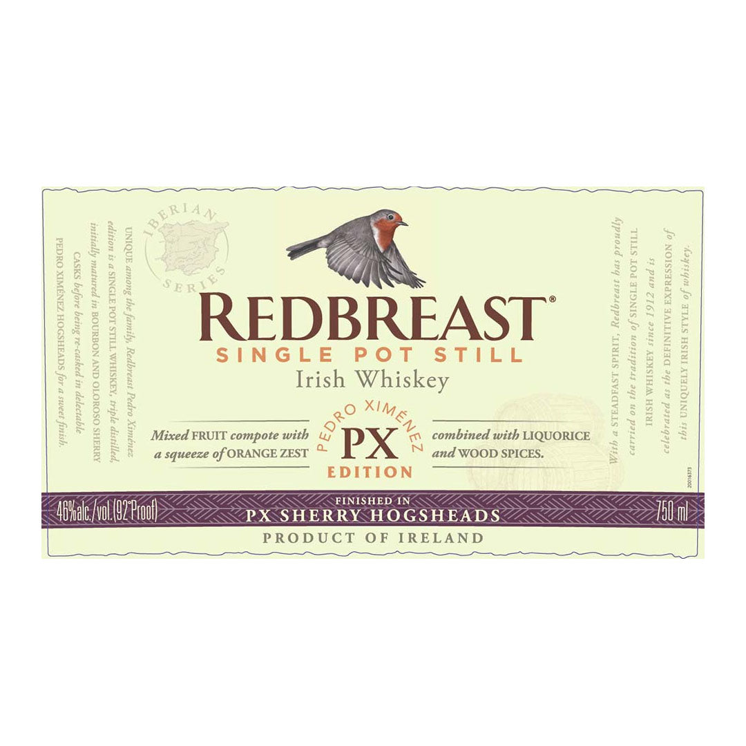 Redbreast Single Pot Still PX Sherry Hogsheads Cask 750ml_nestor liquor