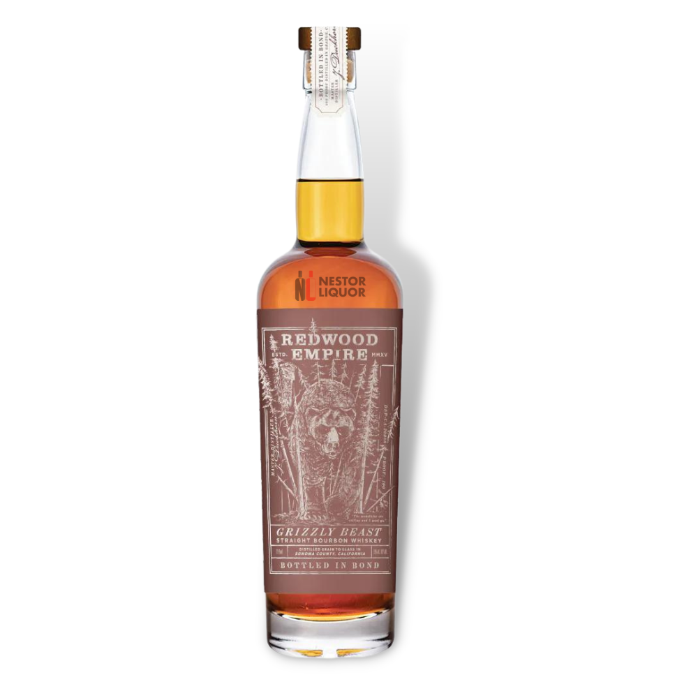 Redwood Empire Grizzly Beast Bourbon Bottled In Bond 750ml_nestor liquor