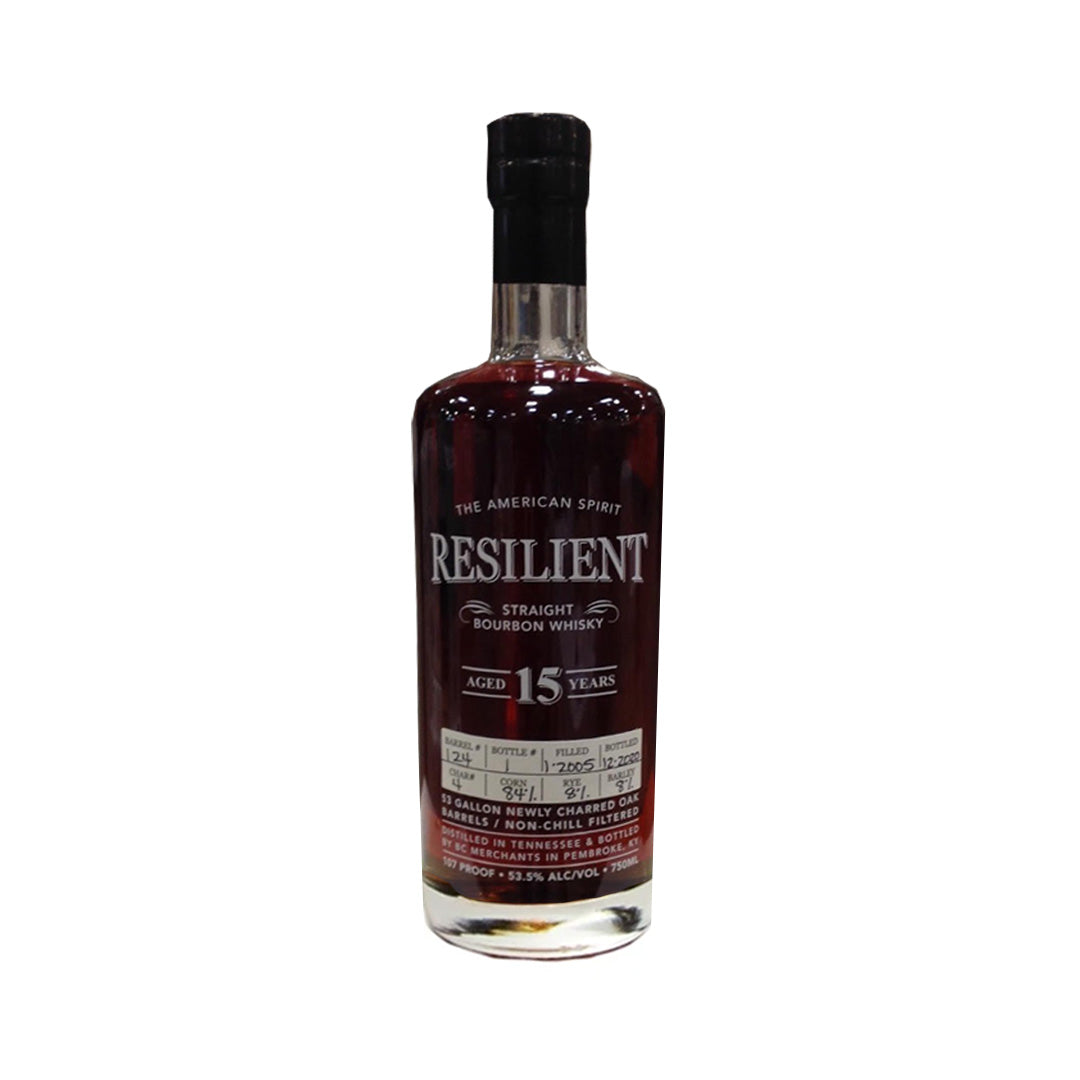 Resilient 15 Year Straight Bourbon 750ml_nestor liquor