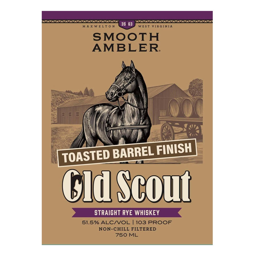 Smooth Ambler Old Scout Toasted Barrel Finish Rye 750ml_nestor liquor
