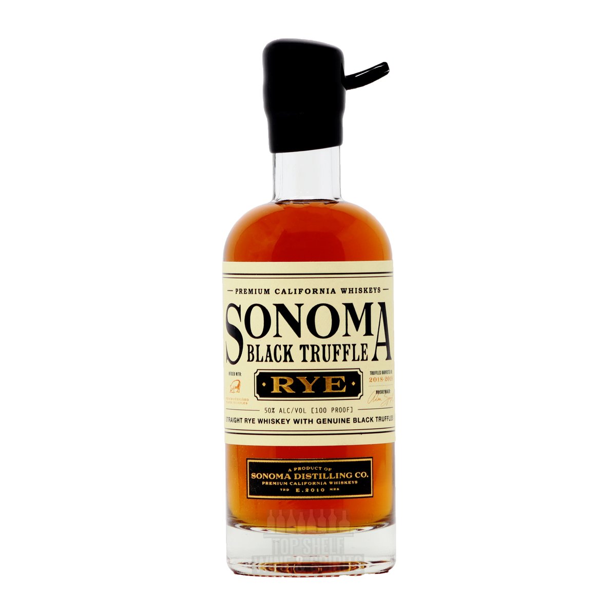 Sonoma Distilling Company Black Truffle Rye Whiskey 375ml_nestor liquor