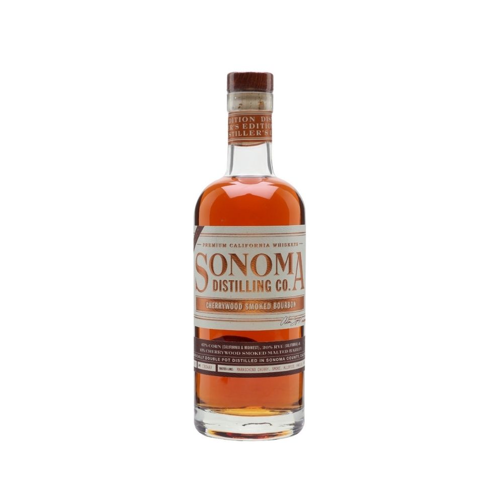 Sonoma Distilling Company Cherrywood Smoked Bourbon 750ml_nestor liquor
