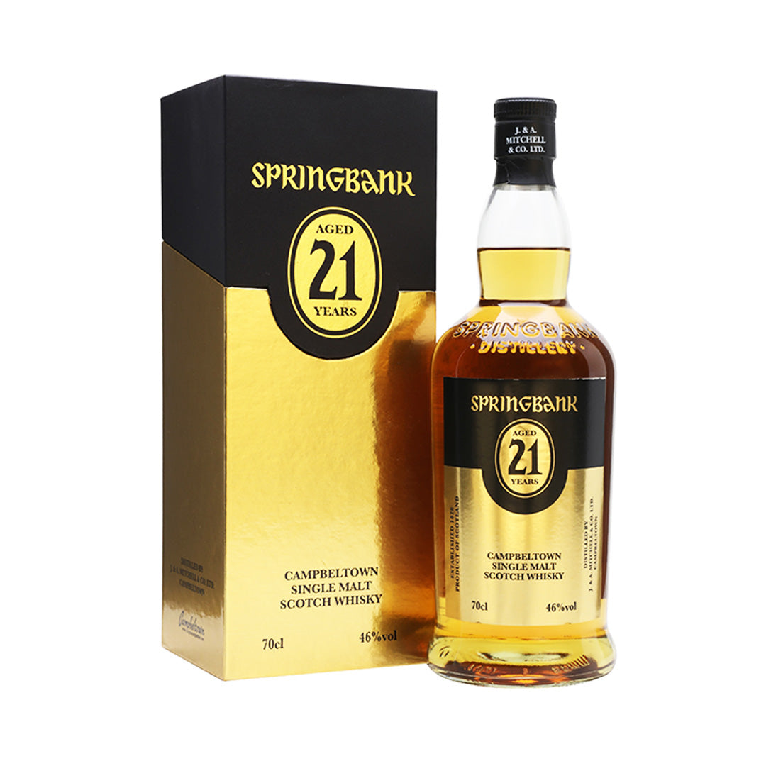 Springbank 21 Year Old Single Malt Scotch Whisky 750ml_nestor liquor