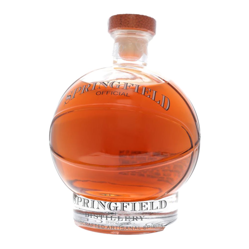 Springfield Distillery Bourbon Whiskey in a Basketball Decanter - Nestor Liquor