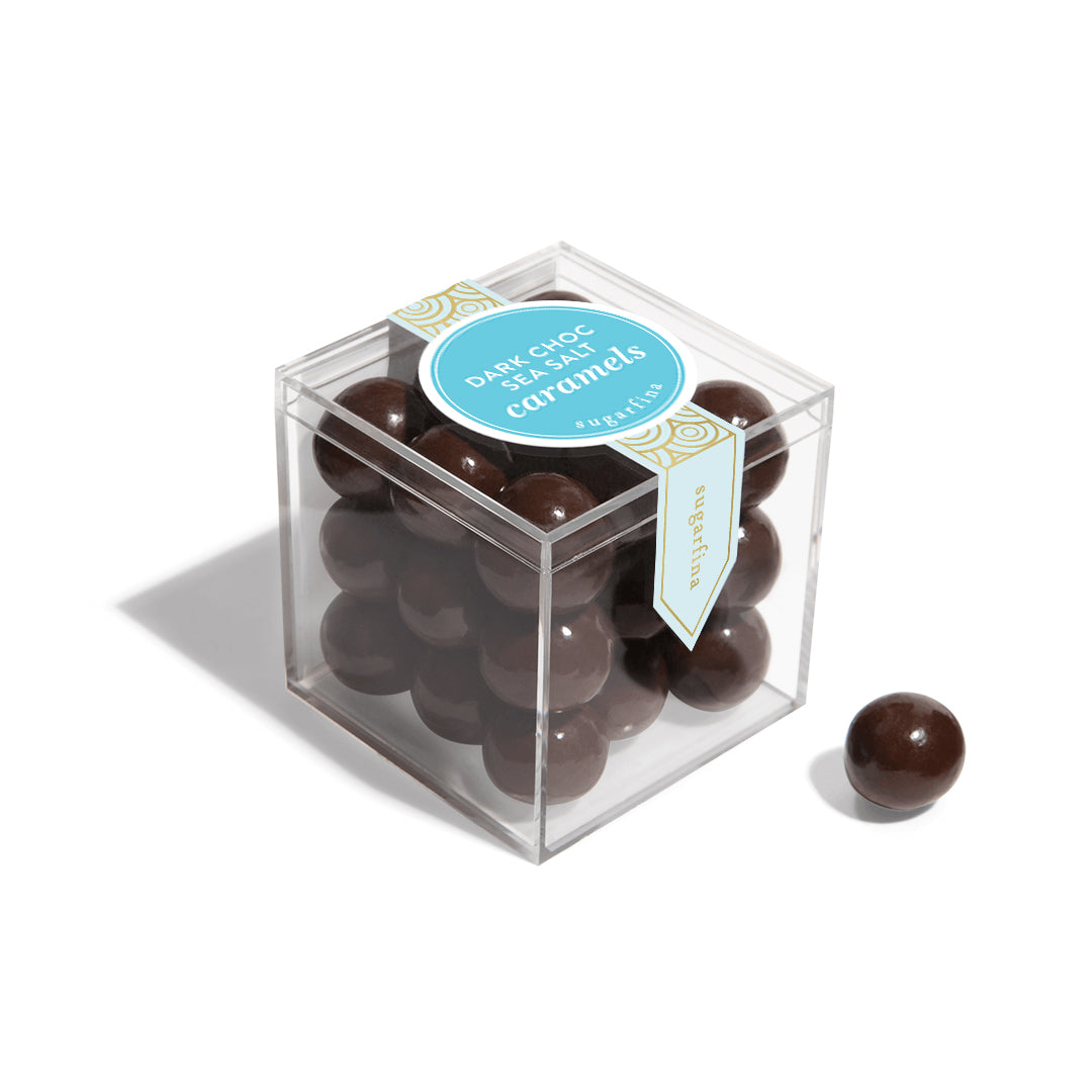 Sugarfina Dark Chocolate Sea Salt Caramels - Small Candy Cube_nestor liquor