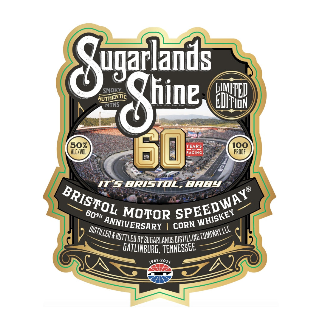 Sugarland's Bristol Motor Speedway 60th Anniversary Edition Corn Whiskey 750ml_nestor liquor