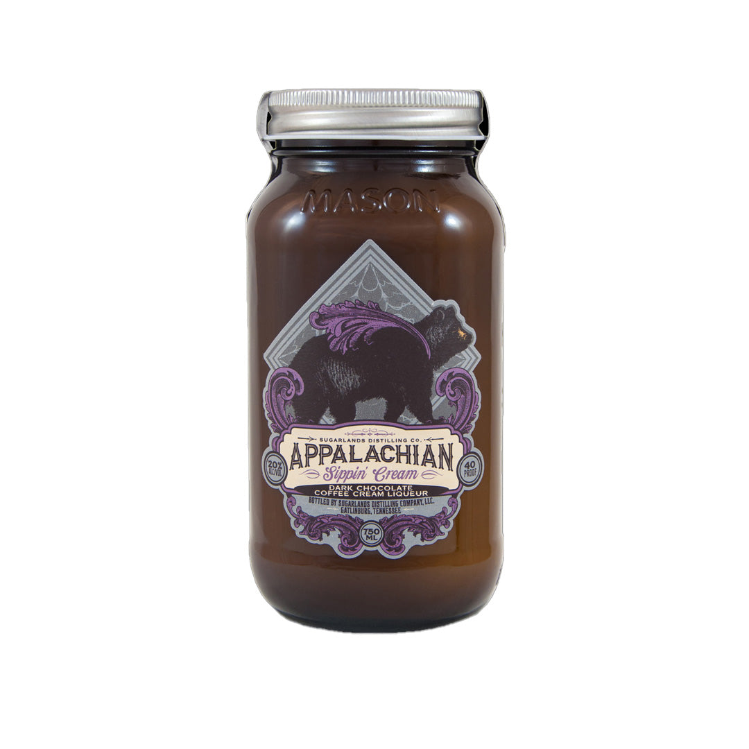Sugarlands Shine Appalachian Dark Chocolate Coffee Sippin' Cream 750ml_nestor liquor