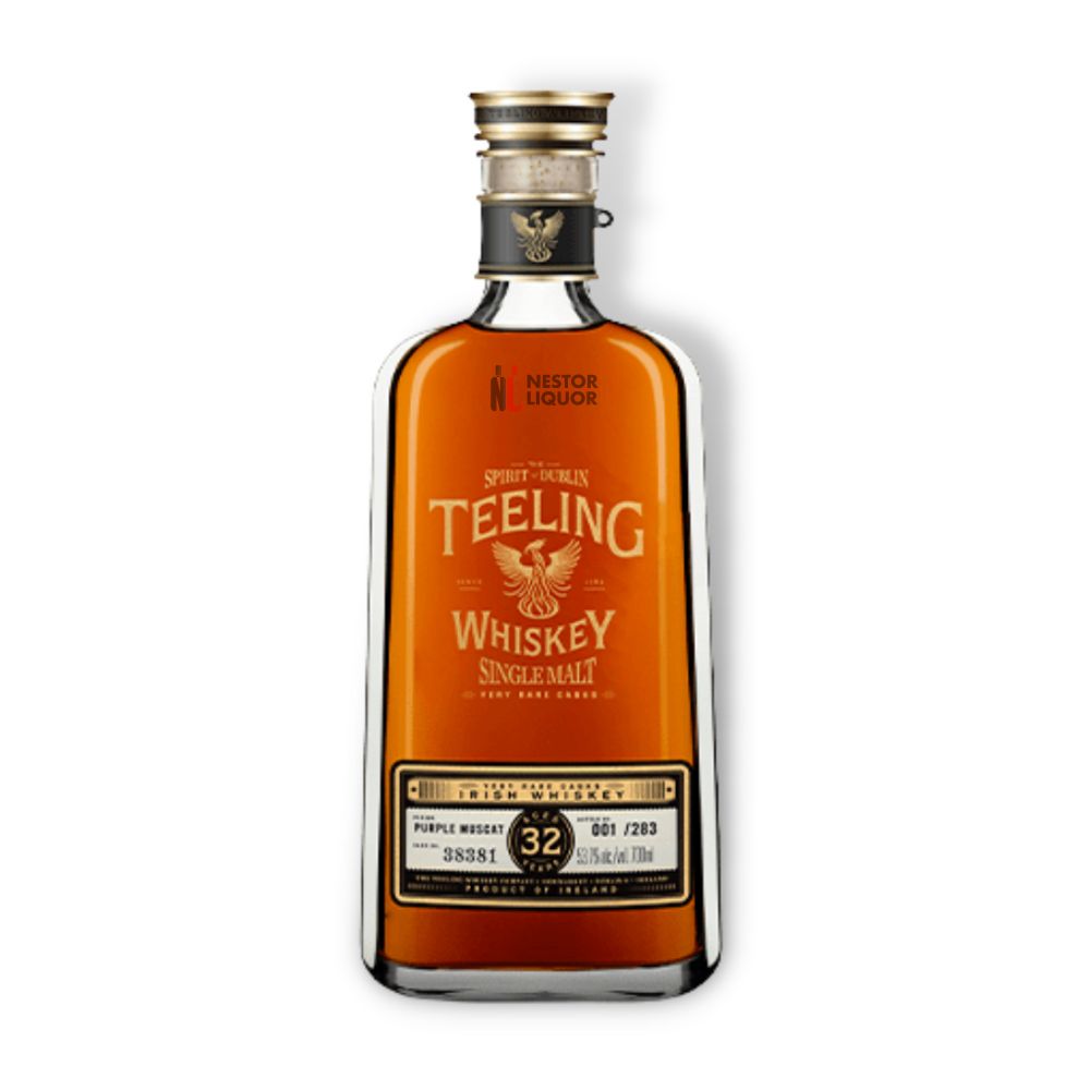 Teeling 32 Year Old Purple Muscat Finish Single Malt Irish Whiskey 750ml_nestor liquor