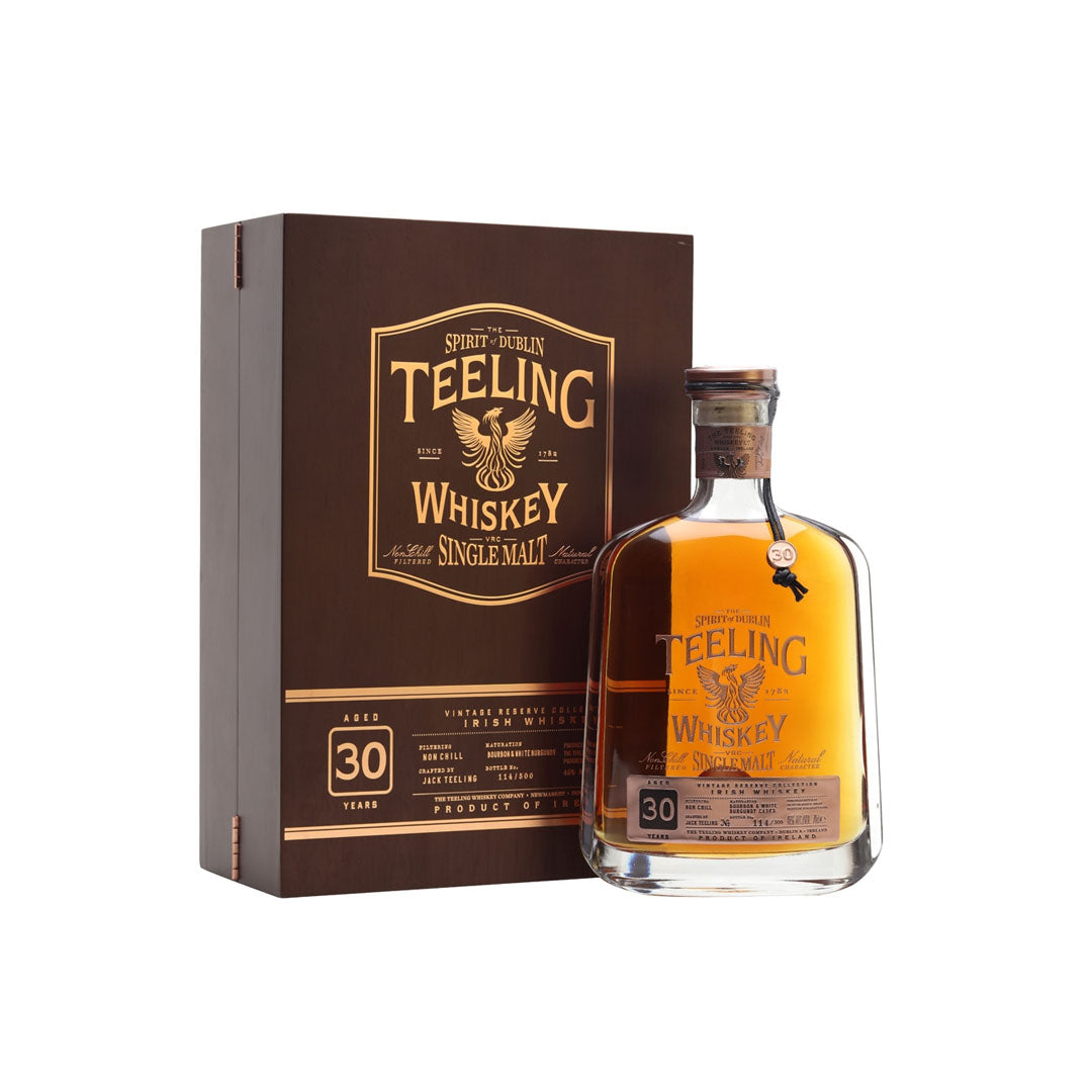 Teeling Single Malt Irish Whiskey 30 Years Old 750ml_nestor liquor