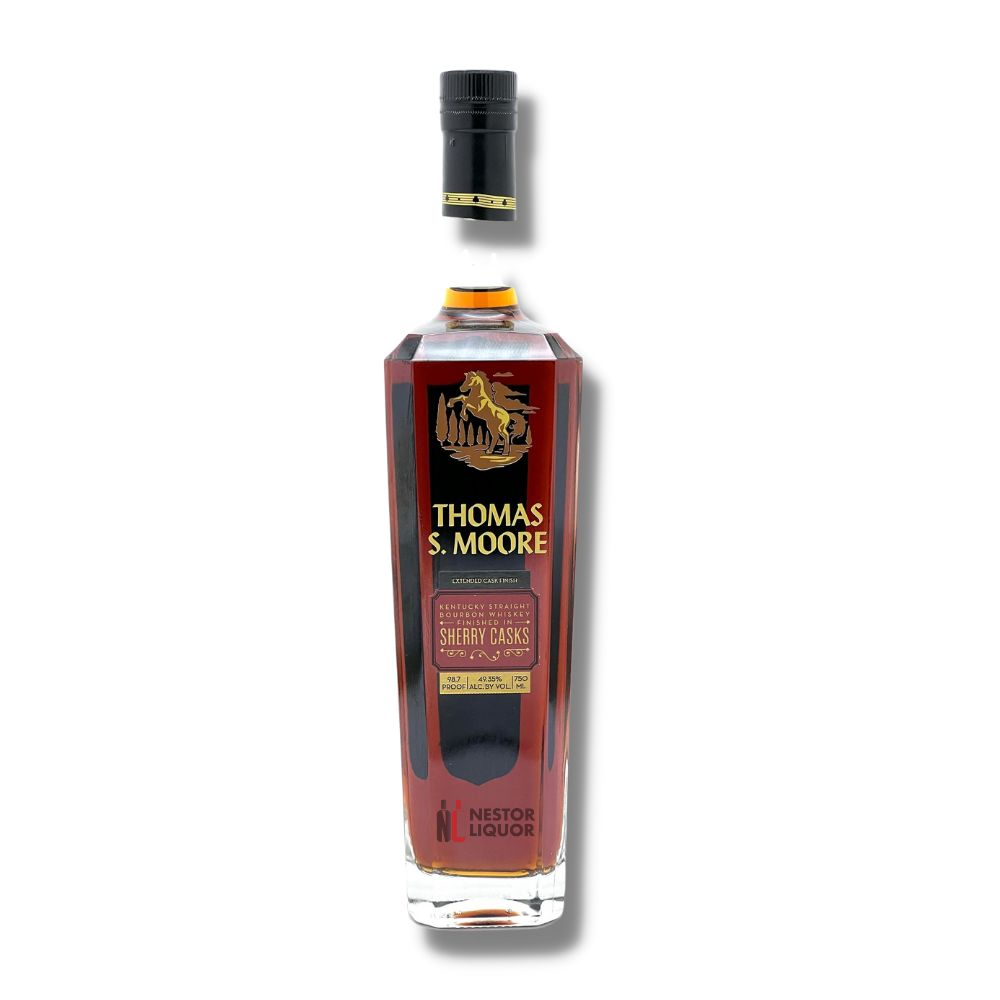 Thomas S. Moore Extended Cask Finish Bourbon Finished In Sherry Casks 750ml_nestor liquor