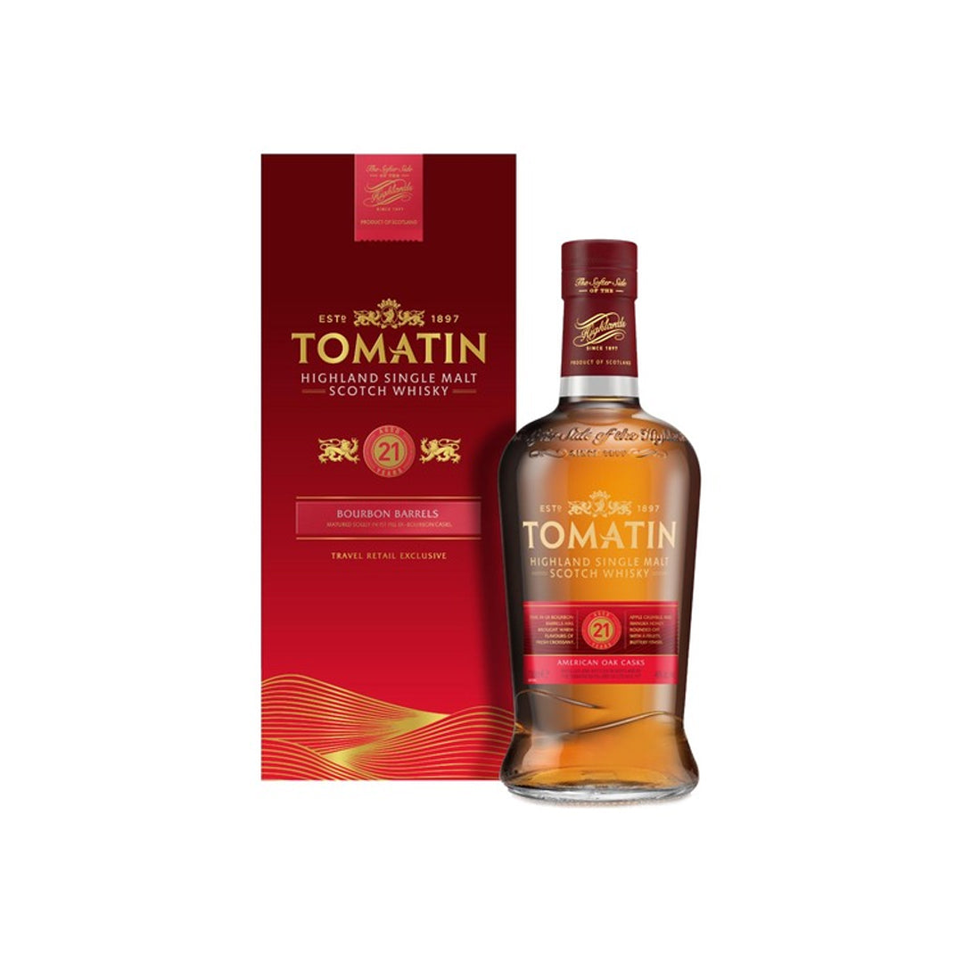 Tomatin Bourbon 21 Year Old Single Malt 750ml_nestor liquor
