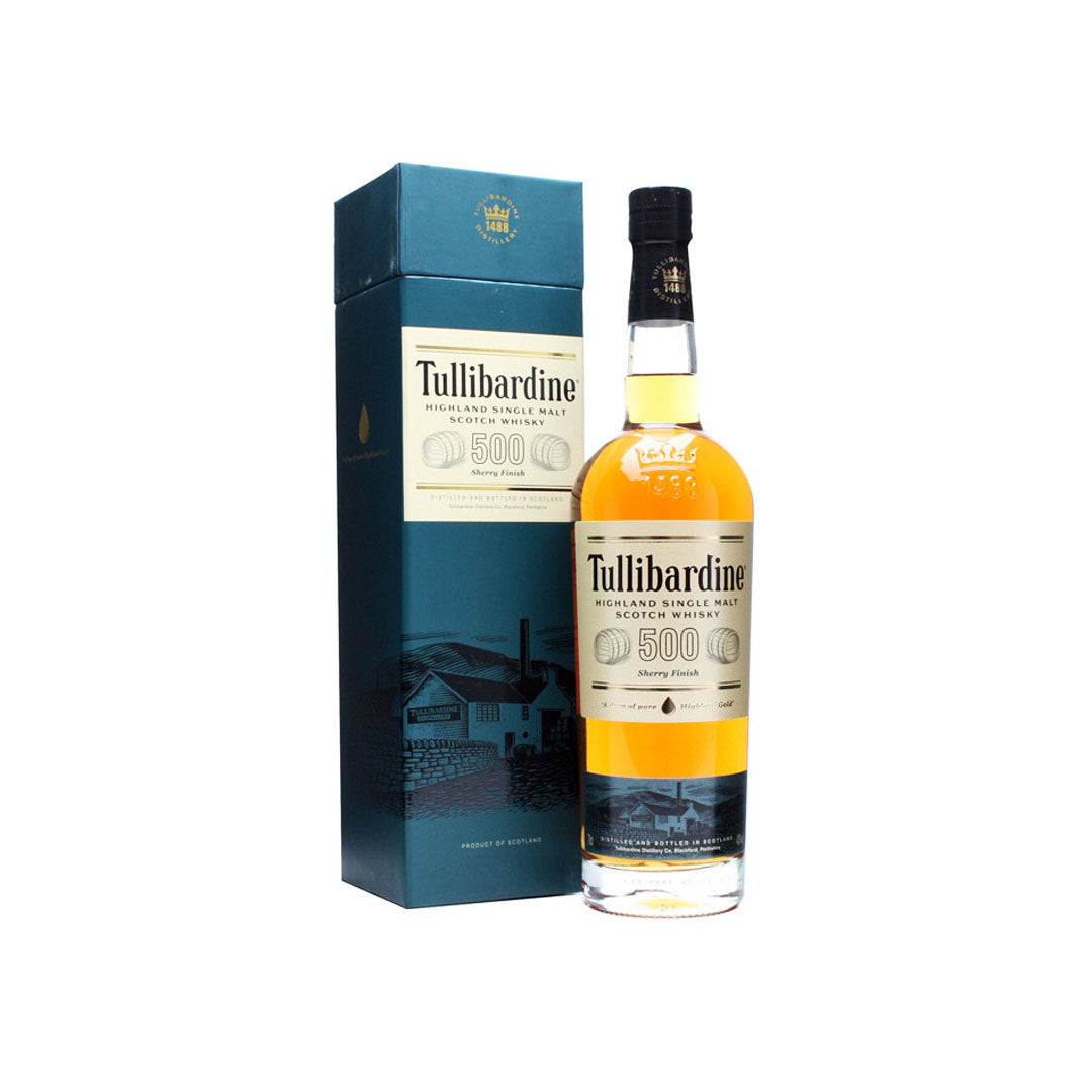 Tullibardine 500 Sherry Finish Single Malt Scotch 750ml_nestor liquor