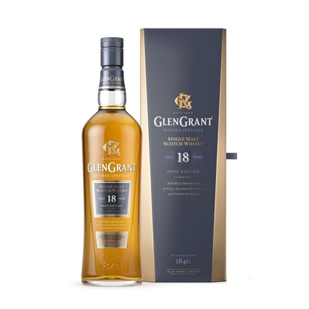 Glen Grant Single Malt Scotch Whiskey 18 year Rare Edition 750ml_nestor liquor